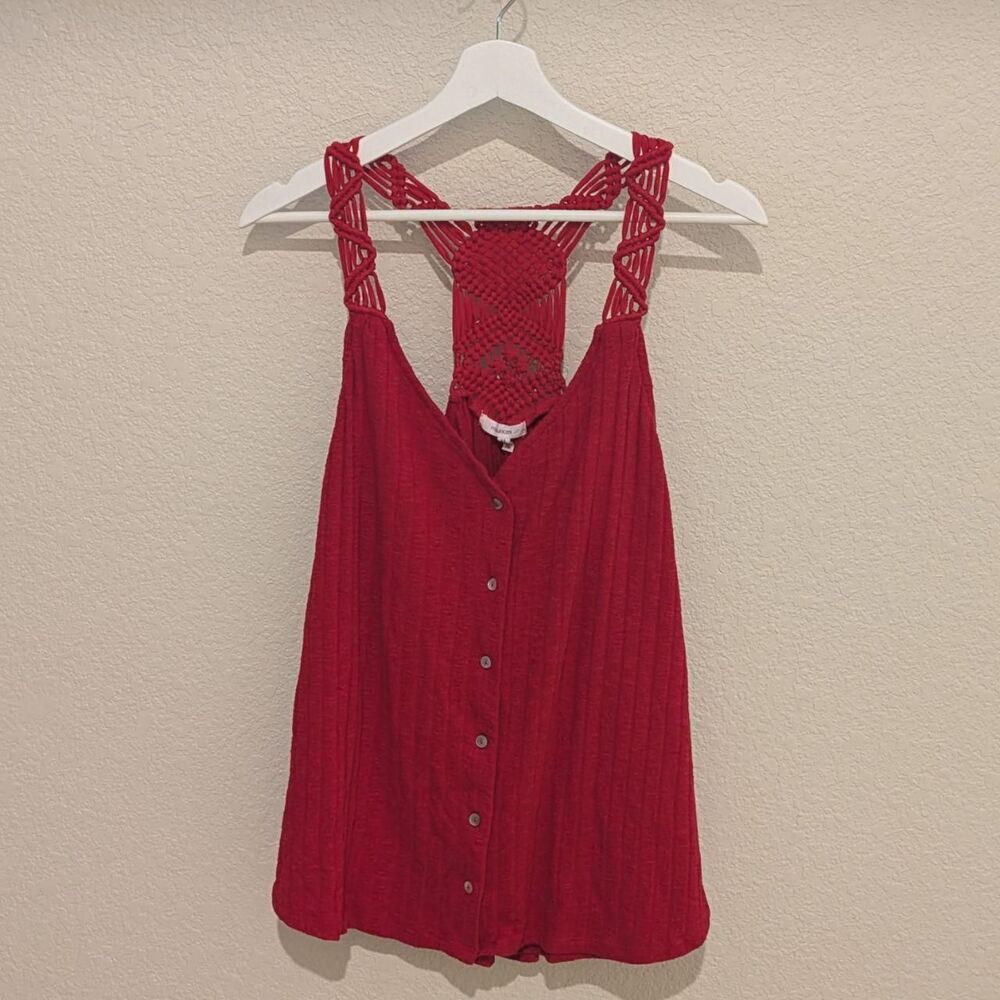 Maurices Women's Red Blouse